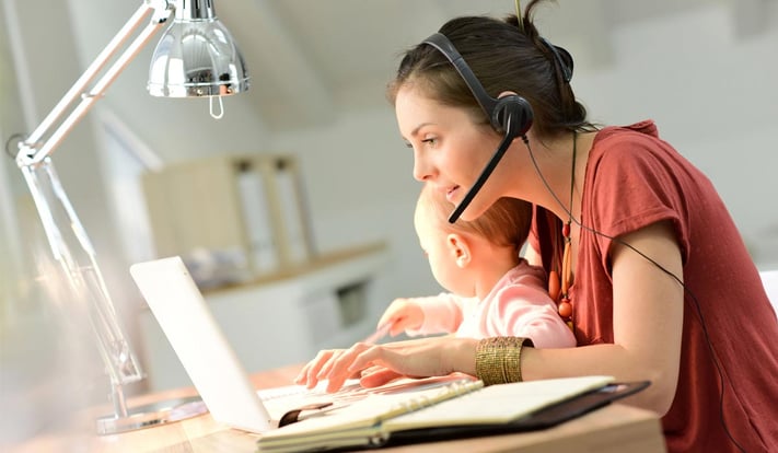 Travailler avec les enfants à la maison : guide de survie